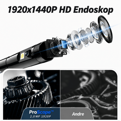 ProScope - Profesjonelt inspeksjonskamera med endoskop