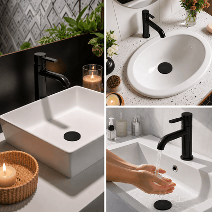 Rensfall™ - 3-i-1 Slukventil — Aldri mer tett sluk