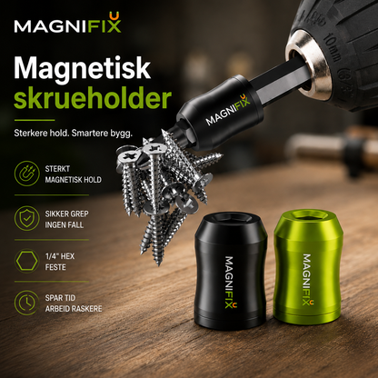 MagniFix Pro™ - Sterk Magnetisk Skrue Ring – Aldri Mist En Skrue Igjen!