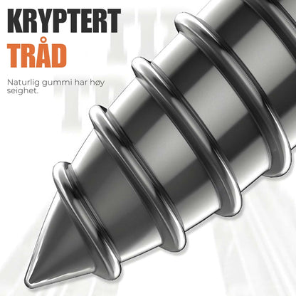 TireSnap – Selvbetjent dekkreparasjonssett med gummispiker for slangeløse dekk