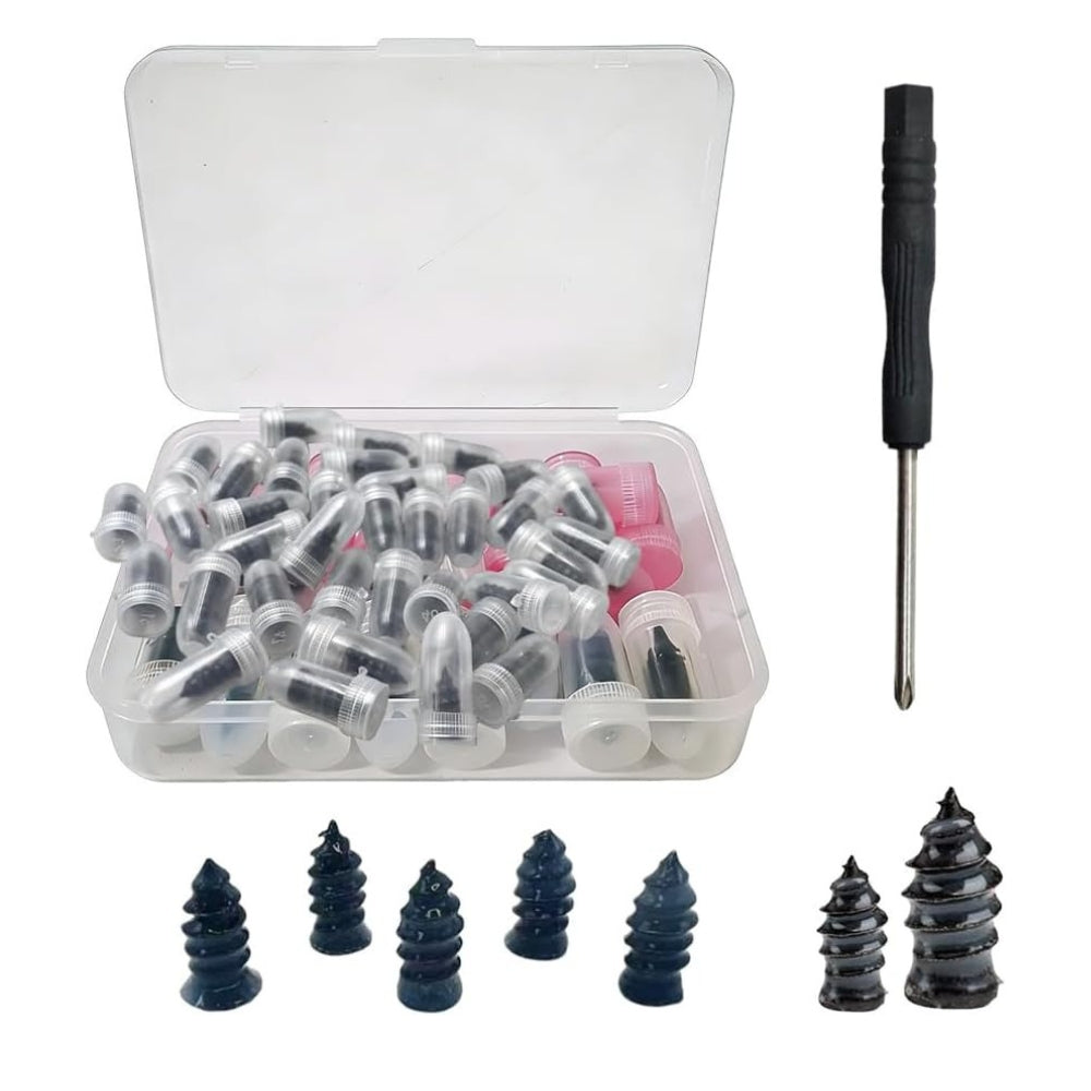 TireSnap – Selvbetjent dekkreparasjonssett med gummispiker for slangeløse dekk