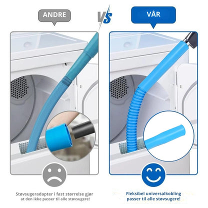 SikkerVent - 2-delt rensesett for tørketrommelventilasjon
