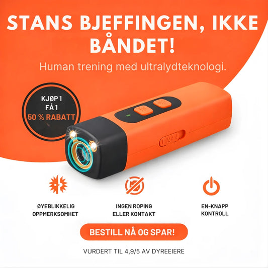 Stille Hund - Avansert ultrasonisk antibjeffeenhet