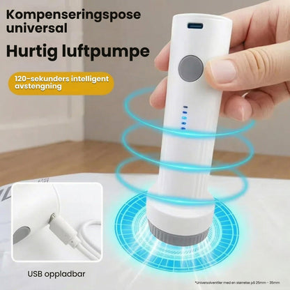 TurboVac Pro™ - 9 vakuumposer + oppladbar pumpe – perfekt for reise